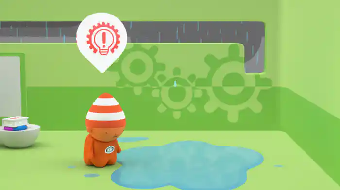 ポタ、ポタ、ポッチャン！／おくじょうビーチ