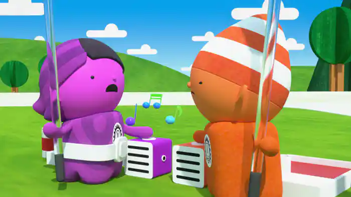 ノリノリペンキぬり／おんがくをとどけよう