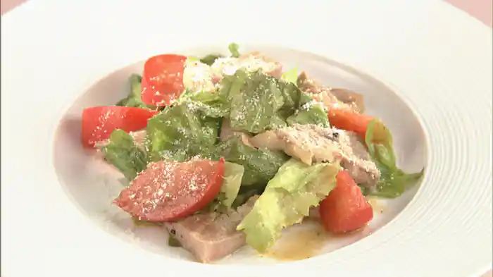 2020/8/21放送分 「豚肉のスパイシー・タリアータ」