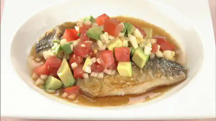 2020/8/31放送分 「あじのトマト油淋」