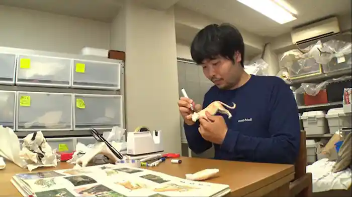 2020/10/17放送分 紙とセロハンテープで生き物を生み出す造形作家の“夢のカタチ”！