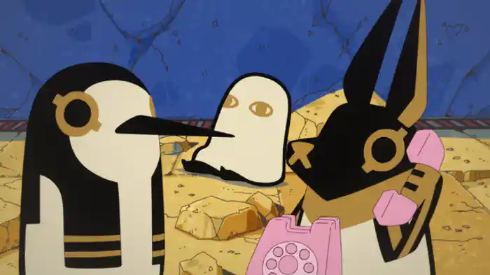 「とーとつにエジプト神」／「とーとつにアヌビス」