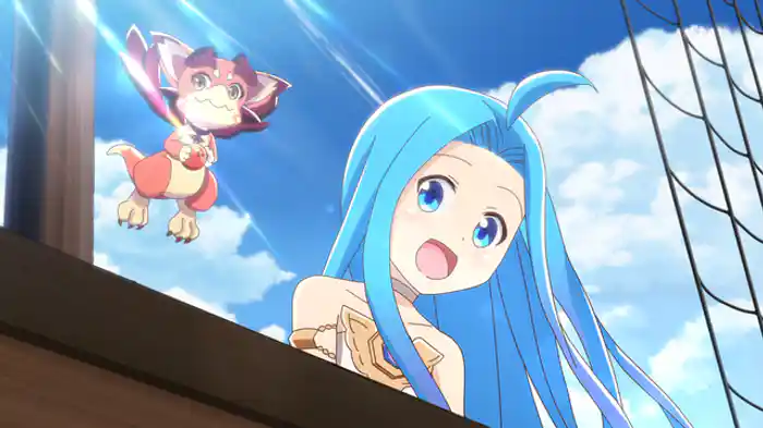 グランブルーの空で