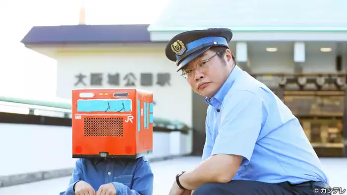 大阪城公園駅　「環状線くん」