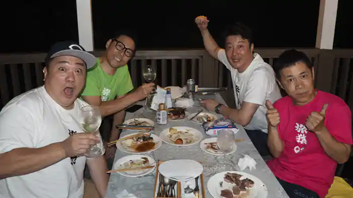 「極楽とんぼとBBQの旅」