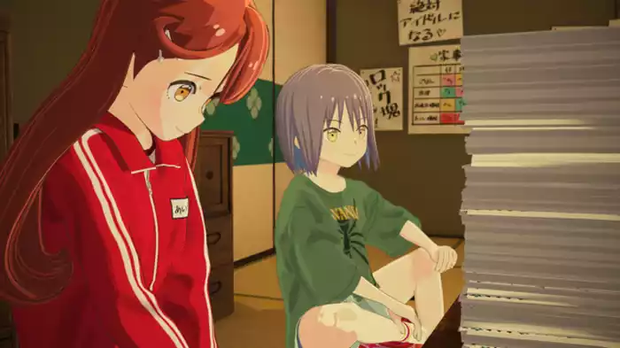 チラシ配りアイドル
