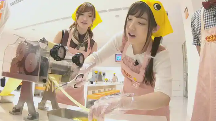 ゲスト栄川乃亜　カップヌードルミュージアム横浜観光