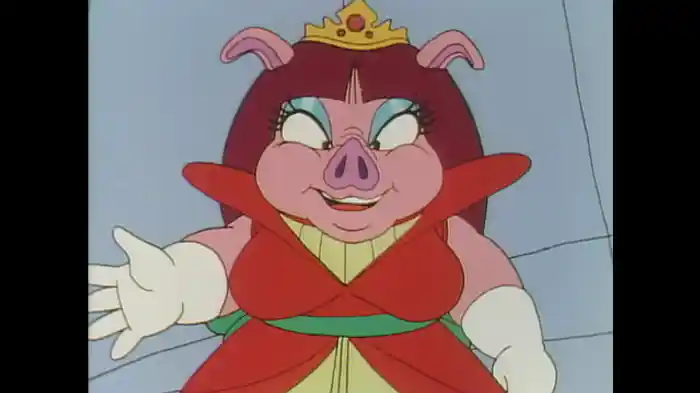 ピンクのブタは歌が好き