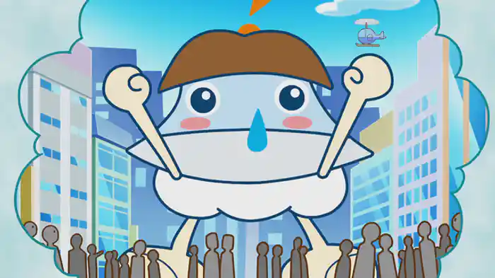 ウフっちが怪獣みたいに大きかったら