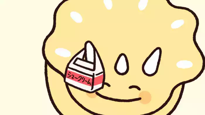 おひな様とシュークリーム
