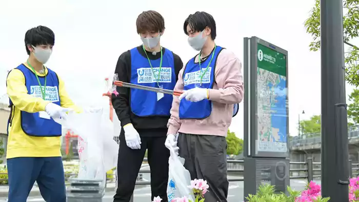 スポーツ×ゴミ拾い