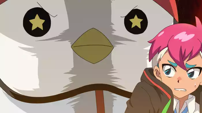 正義のヒーロー？　アカトリシロウ！