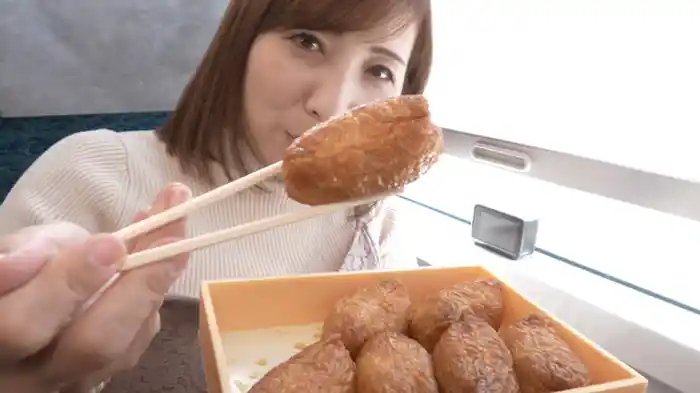 名古屋鉄道とちくわ稲荷寿し