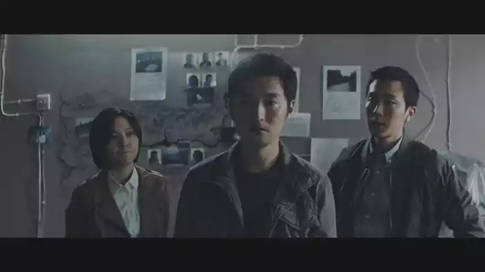 川に沿って下る