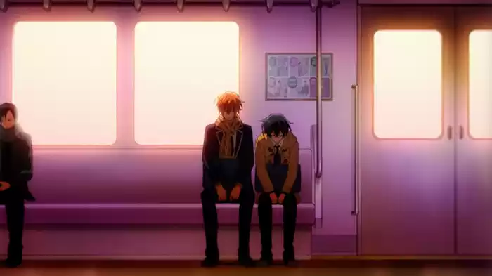 先輩は。