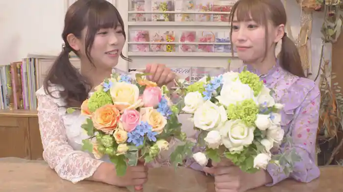 キャワいいウェディングブーケ作り体験