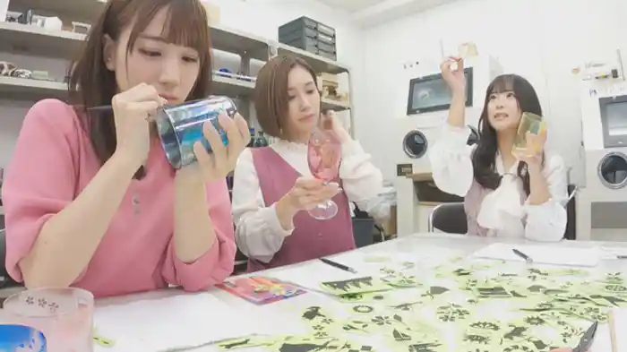 キャワいいガラス工芸体験