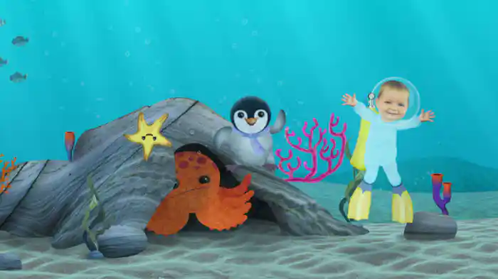 クルクルまわる