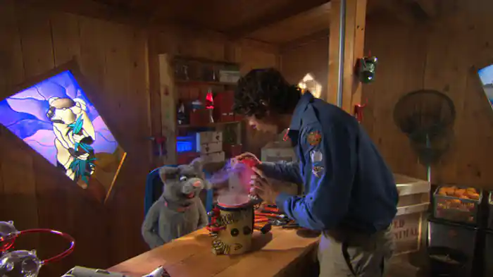 道具を使うオマキザル