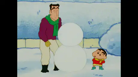 雪だるまを作るゾ