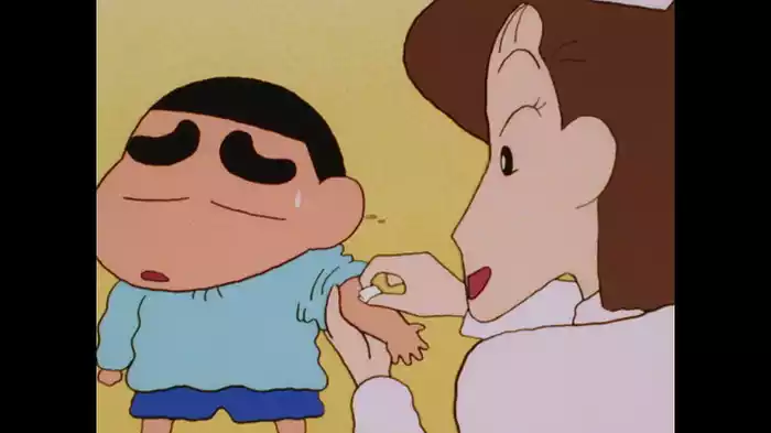 お注射はキライだゾ