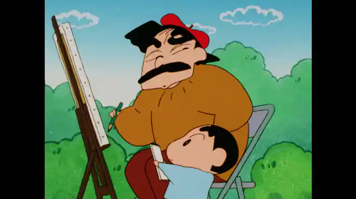 オラは天才画家だゾ