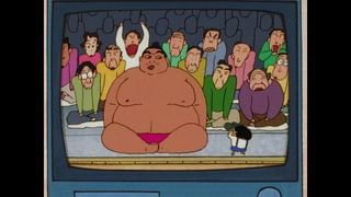クレヨンしんちゃん #140-3 シロとぬいぐるみだゾ(アニメ / 1992