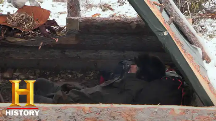 シェルター完成!?