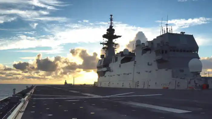 護衛艦いずもに乗艦！知られざる海上自衛隊の世界