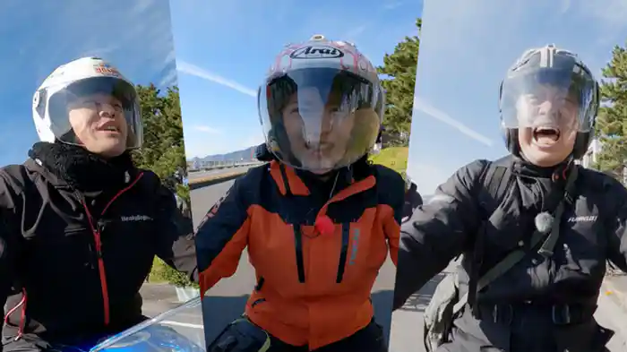 縁起物あふれる極寒のキャンプツーリング①企業のCM勝手に作ってみた