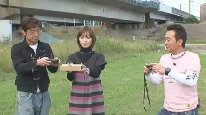 蒲田の河川敷でUFO激写