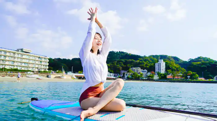 海に浮かびながらの新感覚リラクゼーション