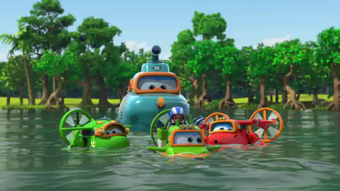 森の落としもの探し