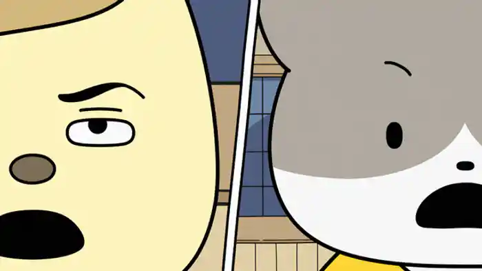 アランとモツ煮