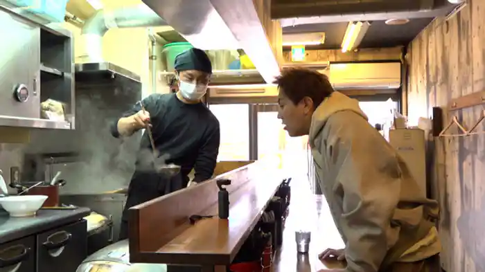 『濃厚かつおラーメン』/クセうまレシピ『セロリラーメン』