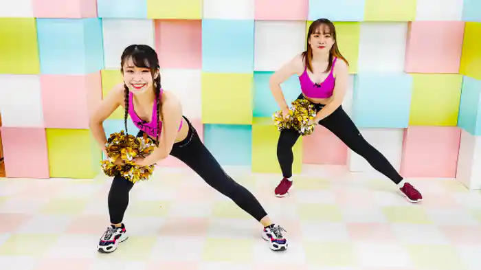 【チアダンス×背中の引き締め】でENJOY!