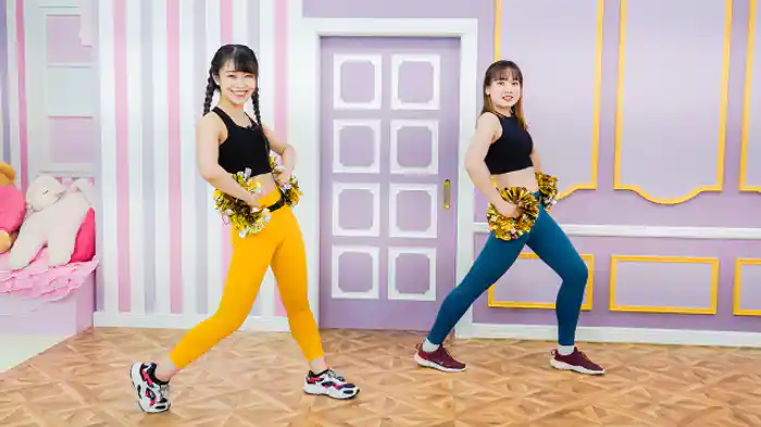 【チアダンス×下半身の引き締め】でENJOY!