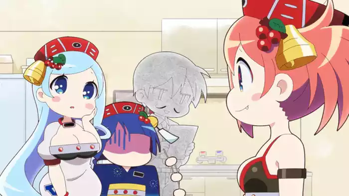 ムサシくんは固まっていた