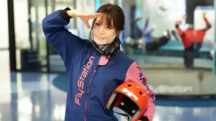 インドアスカイダイビング編