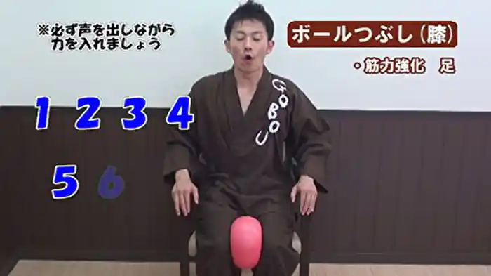 ボール体操編（バランス強化）