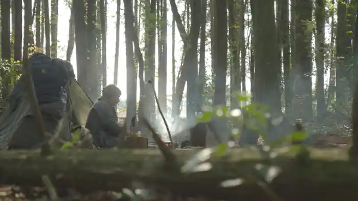 茨城 里山のキャンプ場へ