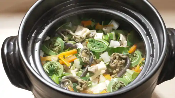 「山菜ごはん」 