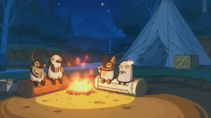 「とーとつにふゆのおはなし」