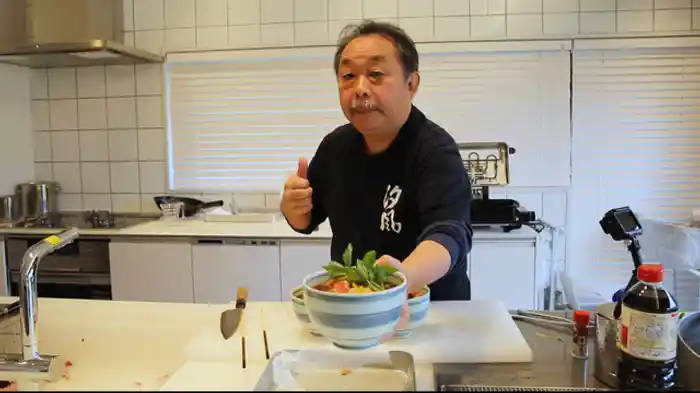 究極の釣り人料理!金目鯛南蛮そば