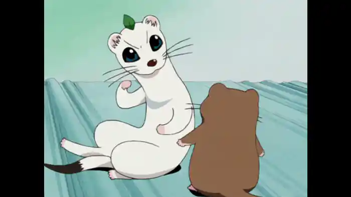 その1「オコジョさんが来た!」/その2「オコジョさん病院へ行く」