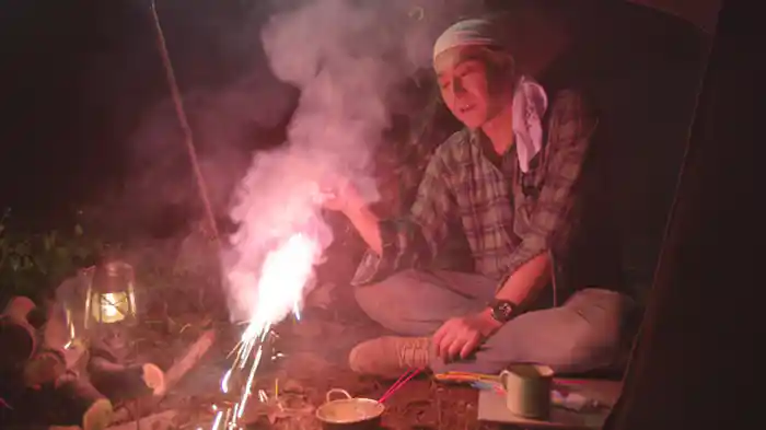 それは短すぎる花火のように