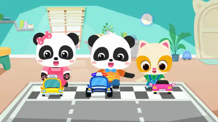 おいつけ　おいこせ！おもちゃの　カーレース