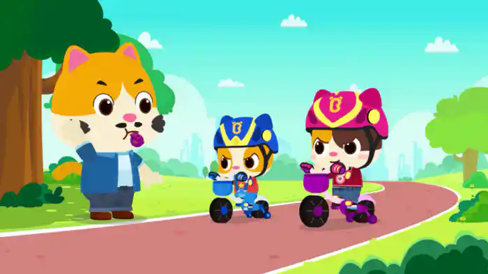 ティミーは　まけずぎらい