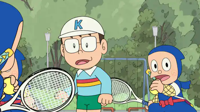 忍法テニスで勝負でござるの巻