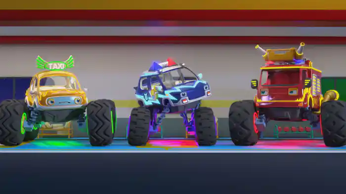 ピカピカ　モンスタートラック 